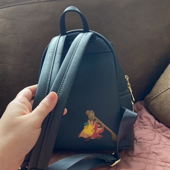 Loungefly Disney Cinderella stepsisters stepmother villains mini backpack - Picture 4 of 9